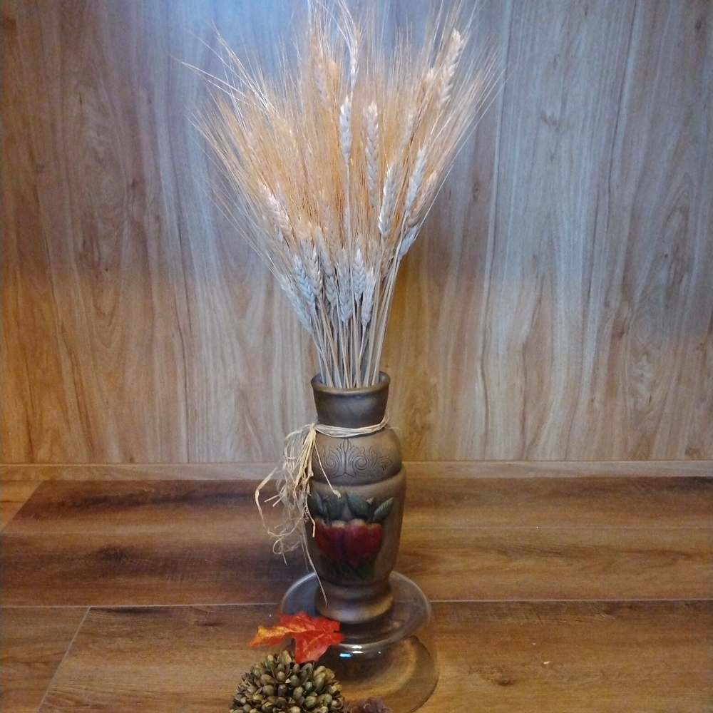 Vintage Mexican Apple Vase